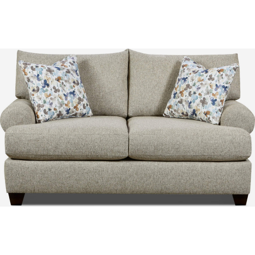 Margo 72" Loveseat in Sand Multicolor Chenille